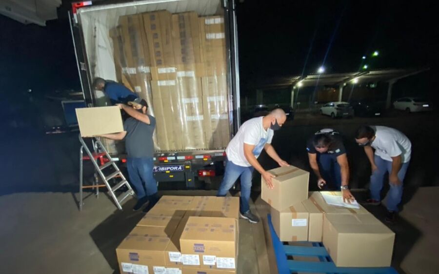 MS recebe neste sábado 338.130 medicamentos de intubação