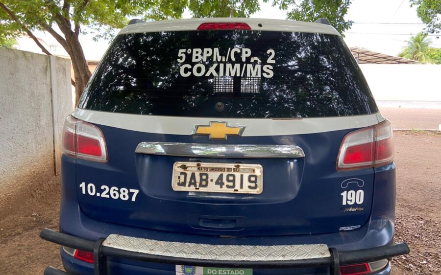Polícia Militar cumpre mandado de prisão em Coxim