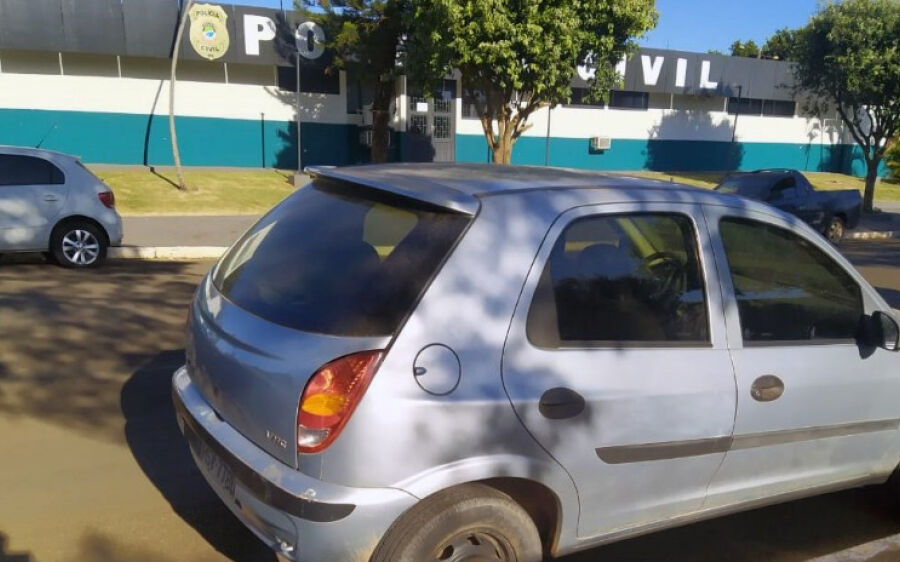 Celta furtado em Rio Verde é  recuperado pela PRF na BR-163 