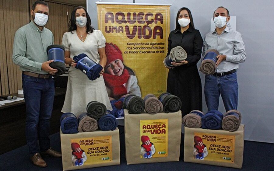 Lançamento da campanha “Aqueça uma vida” traz  apelo de solidariedade