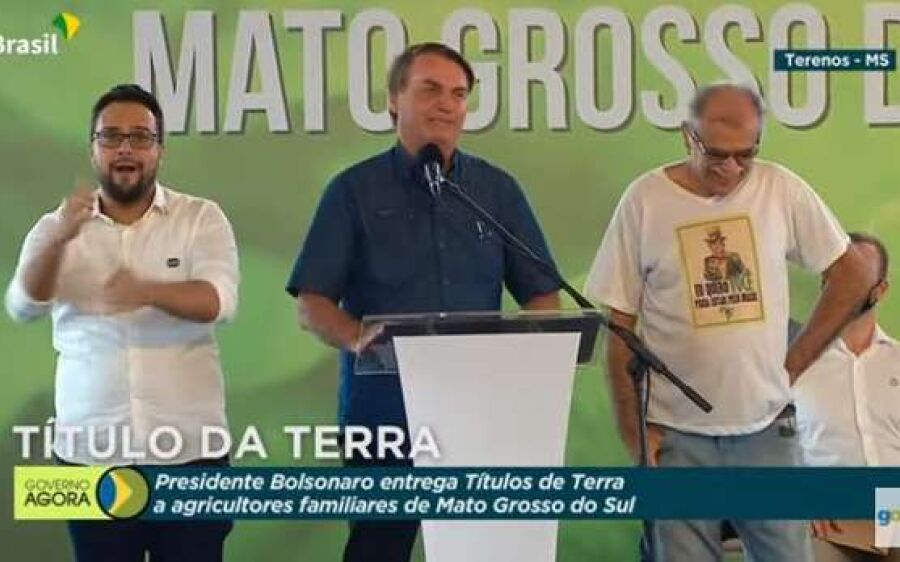 Em MS, Bolsonaro dispara: “não é fácil ser patrão no Brasil”