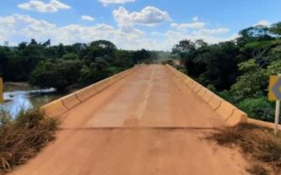 Ponte sobre o córrego da Figueira traz segurança a moradores de Coxim e Mané Manco