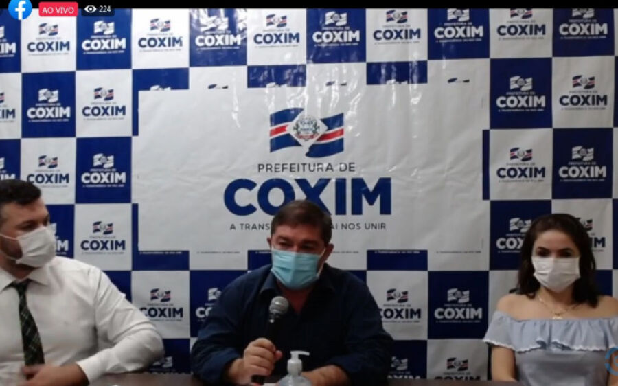 Edilson anuncia fechamento do comércio aos finais de semana e feriado de Corpus Christi
