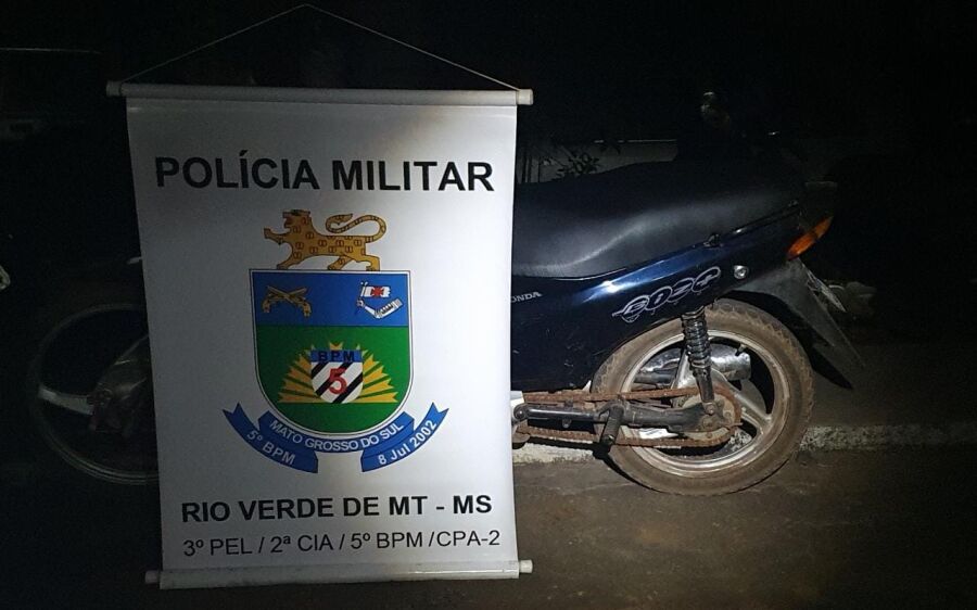 Polícia Militar recupera moto com mandado de busca em Rio Verde