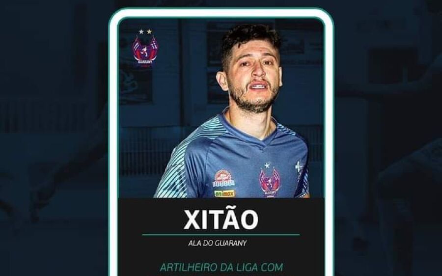 Atleta que fez história em Coxim é artilheiro da Liga Gaúcha 2020
