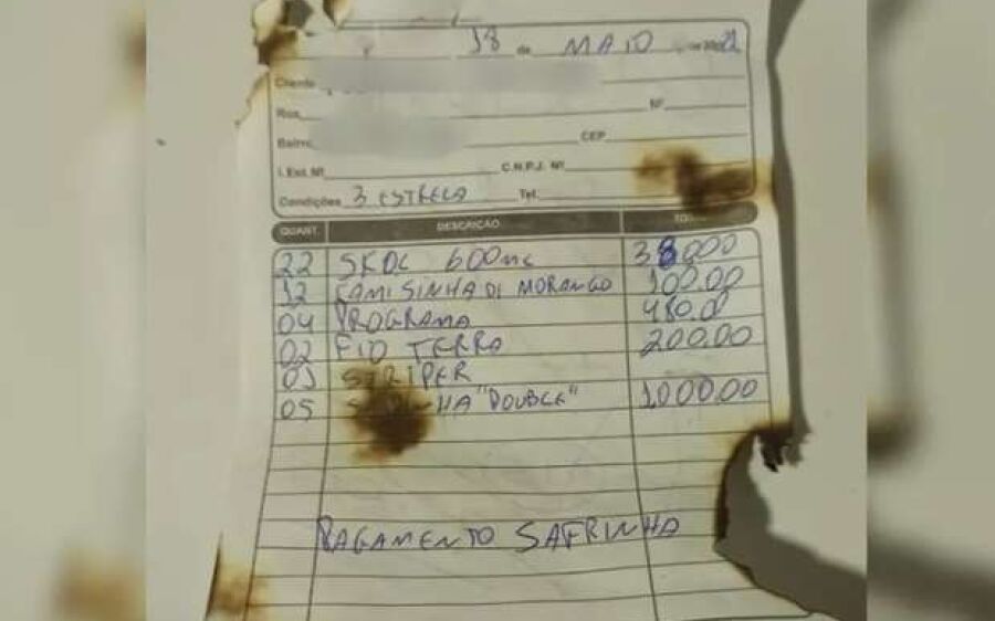 Boate pega fogo, mas são comandas com 'fio terra' que viram assunto