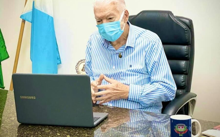 Prefeito de Rio Verde participa de reunião on-line do programa Cidade Empreendedora do Sebrae