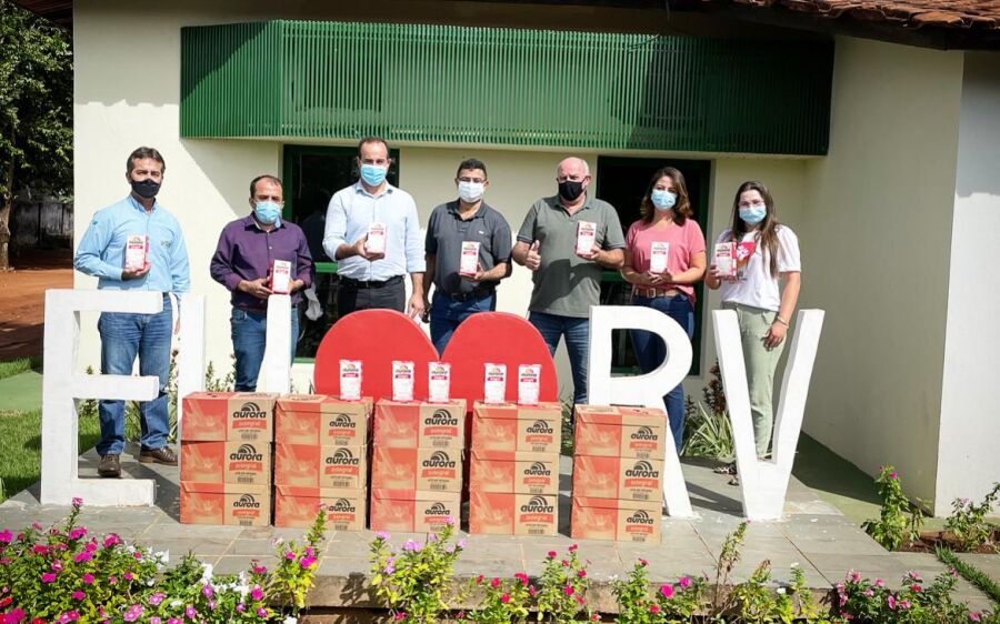 CAPS de Rio Verde recebe 500 litros de leites para atender famílias com vulnerabilidade social