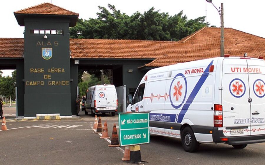 Secretaria de Estado de Saúde transfere mais três pacientes para São Paulo