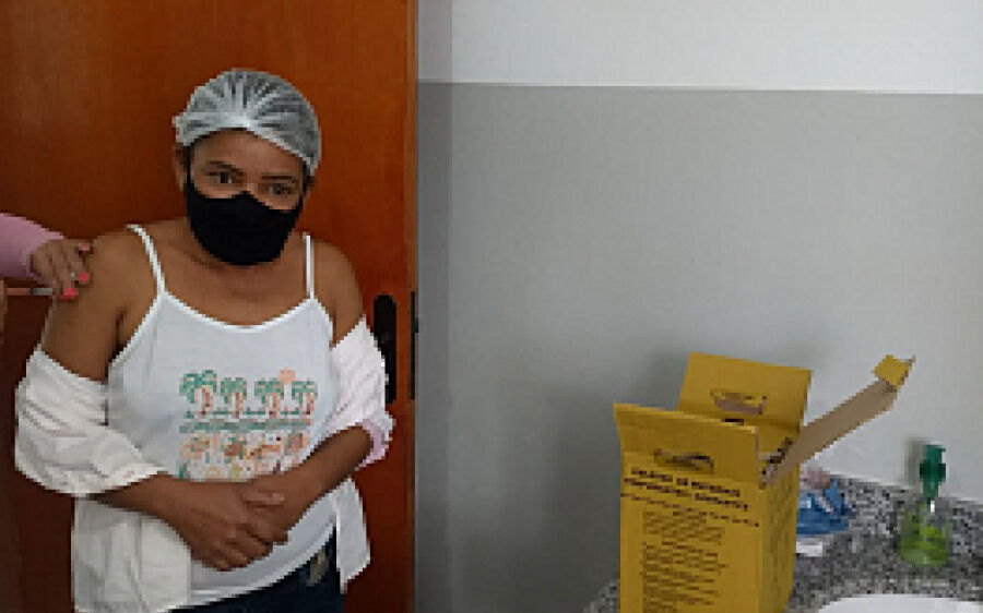 Moradores do Jauru são vacinados contra Covid-19