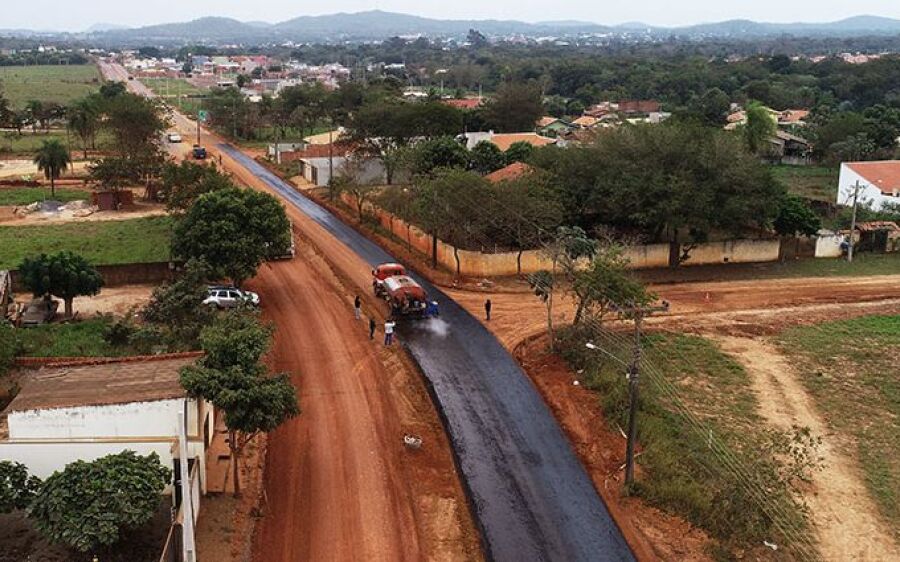 Pavimentação da Rodovia do Turismo, em Bonito, avança e será concluída em julho
