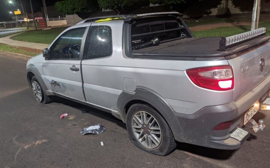Bandido rouba carro de idosos, é perseguido por 40 Km em rodovia e acaba preso em Campo Grande
