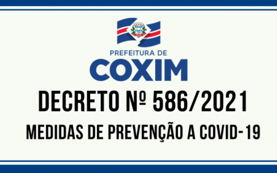 Decreto publicado nesta sexta-feira flexibiliza atividades em Coxim