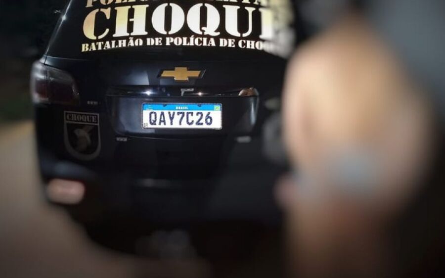 VÍDEO: de cueca, bandido tenta se esconder em árvore e é preso em Campo Grande