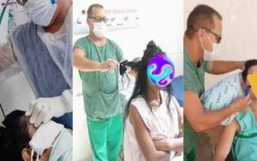 Coxinense, técnico de enfermagem corta cabelo e até unhas de pacientes internados com covid