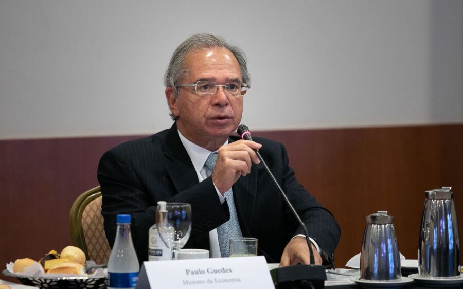Guedes diz que arrecadação recorde reflete retomada da economia