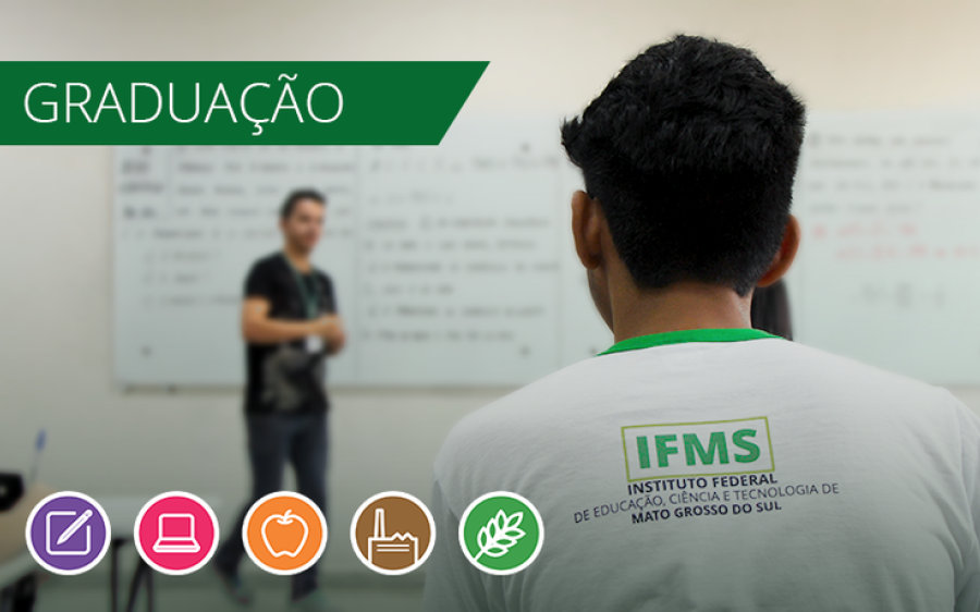 Matrículas em cursos de graduação do IFMS devem ser feitas até sexta-feira