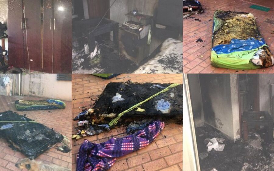 Preso por incendiar casa de namorada já tinha sido detido por colocar fogo na casa de ex-mulher