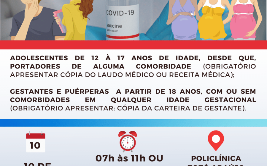 Com apenas 270 doses, vacina será destina a adolescente e gestantes