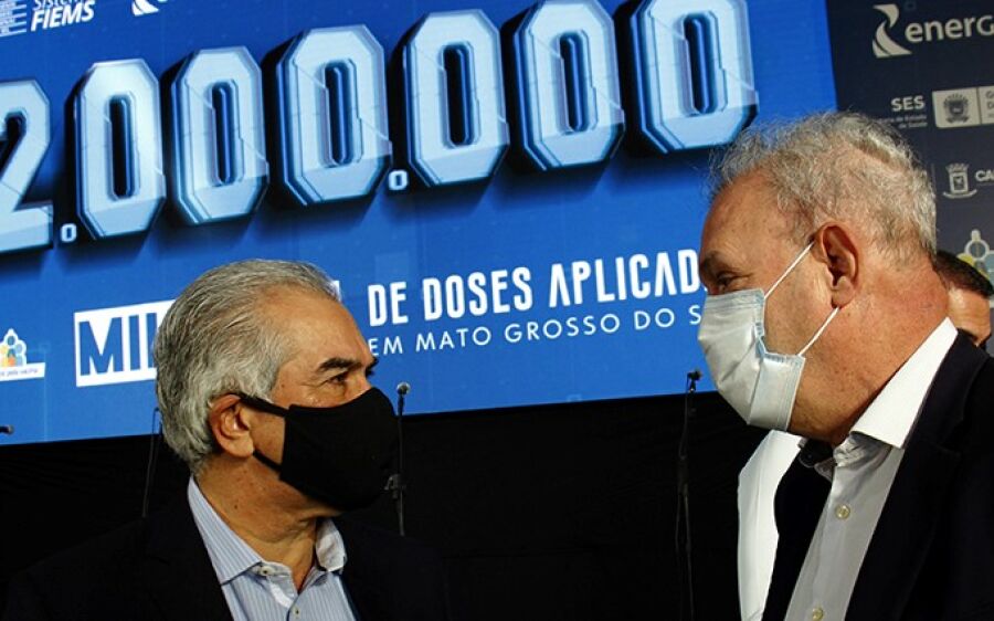 MS já vacinou 70% da  população adulta com pelo menos 1 dose contra Covid-19