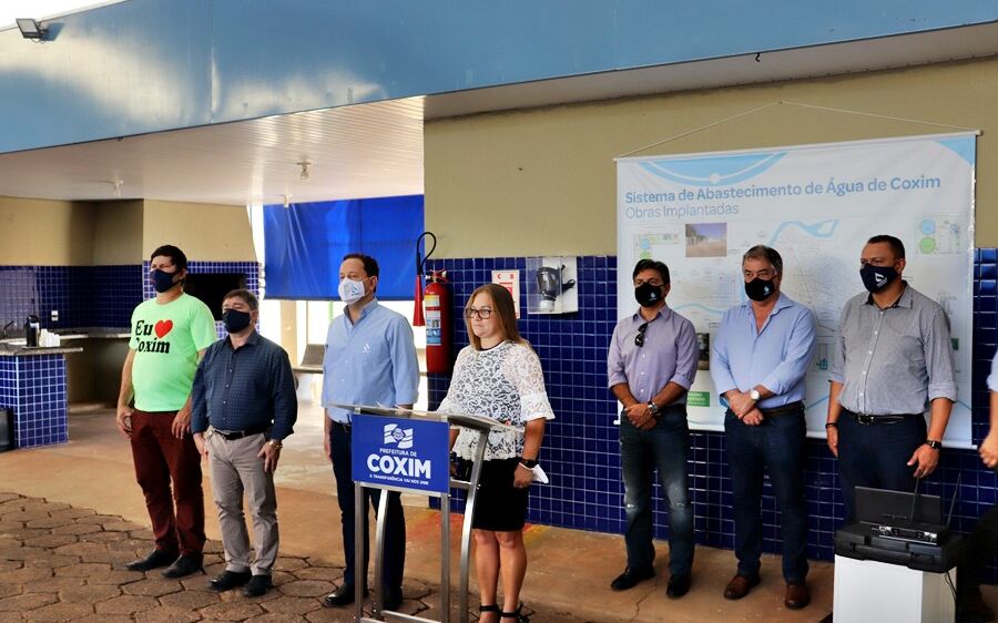 Sanesul entrega e lança  quase R$ 2,5 milhões em obras em Coxim
