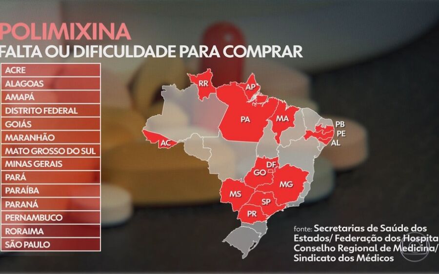 Pacientes que venceram a Covid-19 morrem por infecção hospitalar por desabastecimento de antibiótico