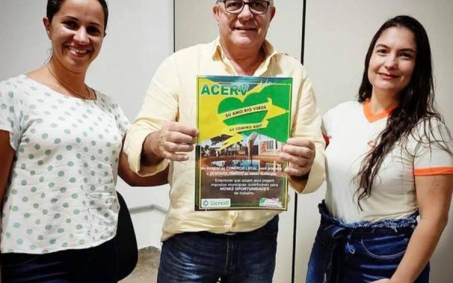 ACERV lança campanha “Eu amo Rio Verde! Eu Compro aqui”