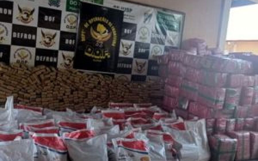 Caminhão que seguia para Dourados com mais de seis toneladas de maconha foi apreendido pelo DOF 