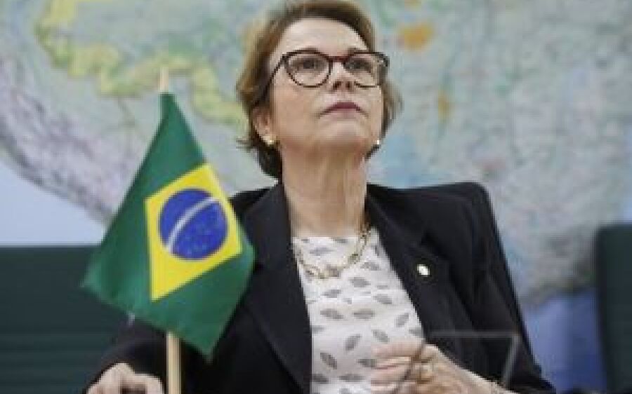 Tereza Cristina recebe prêmio