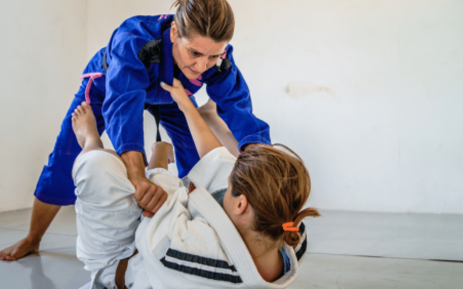 Projeto Maria Lilás terá workshop de  Jiu-Jitsu para mulheres