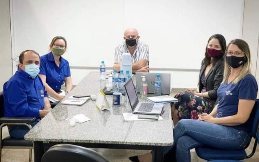 Vice-prefeito de Rio Verde recebeu gerente regional do Sebrae de Coxim