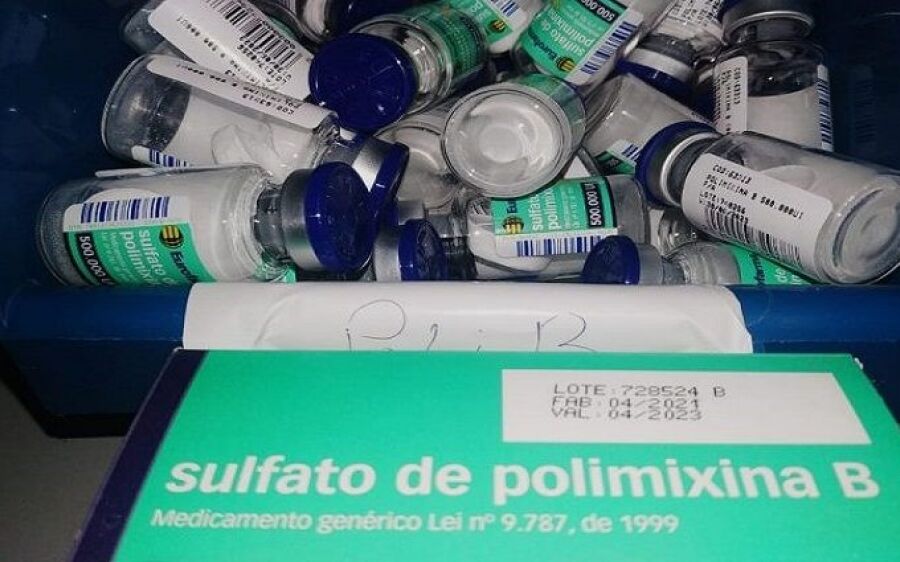 Hospital Regional de MS recebe  18 mil doses de Polimixina B