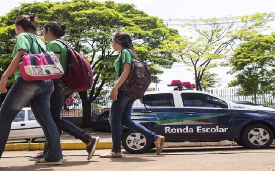 Segurança Pública retoma rondas escolares nesta segunda-feira