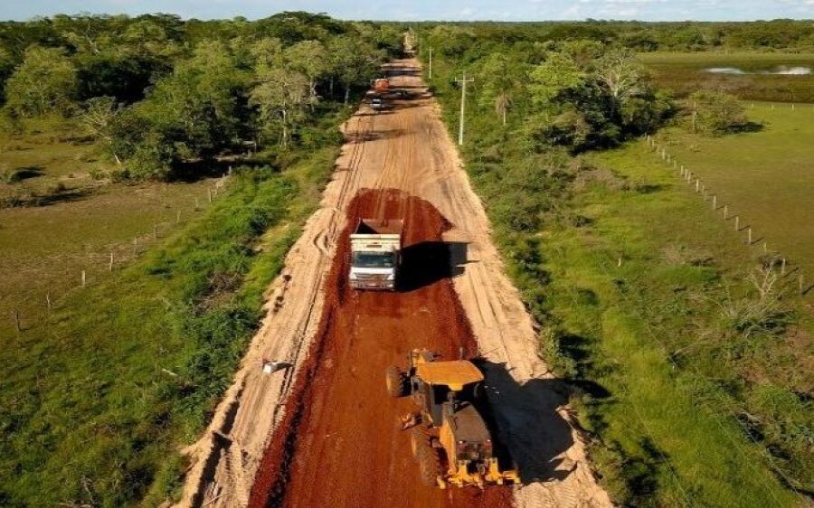 Governo do Estado segue com investimentos em rodovias na região do Pantanal