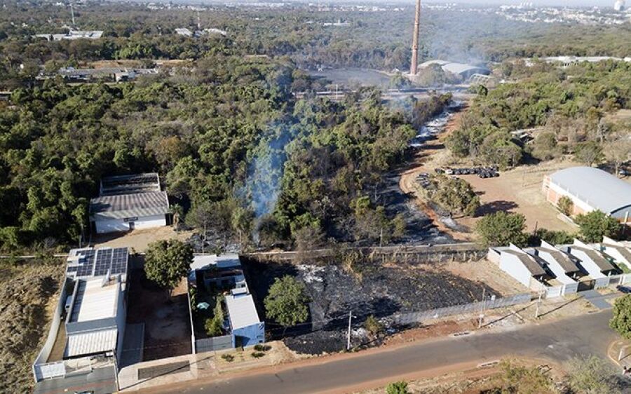 Incêndio no Parque dos Poderes foi criminoso; Polícia Civil investiga