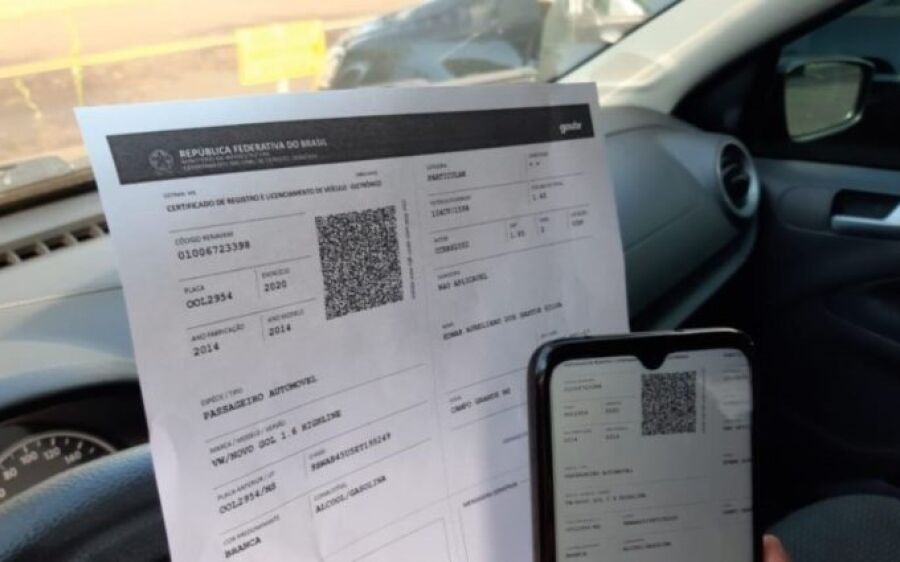 Licenciamento de veículos com placas final 7 e 8 vence em agosto
