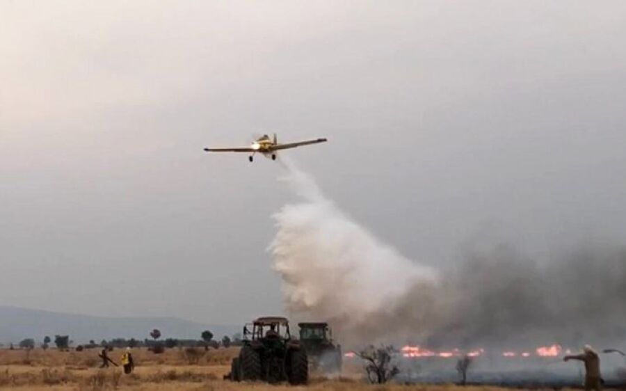 Bombeiros reforçam combate aos incêndios no Pantanal, Bela Vista e região Leste