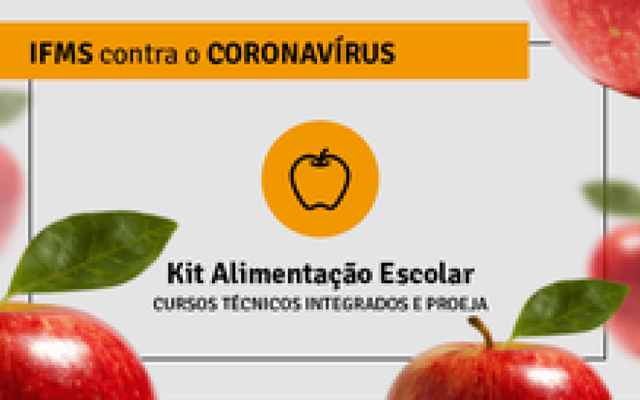 Última semana de inscrições para o Kit Alimentação Escolar do IFMS