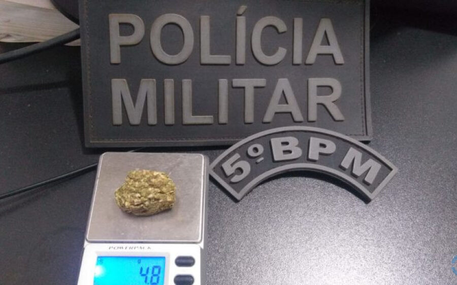 Jovem é detido portando drogas para consumo pessoal em Sonora