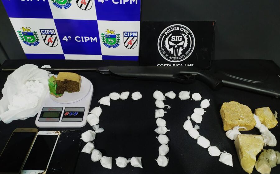 PM e Polícia Civil com apoio de Canil desencadeiam Operação 