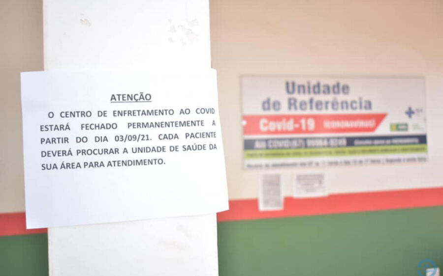 Prefeito se emociona ao fechar Centro de Enfrentamento do Covid-19 em Sonora