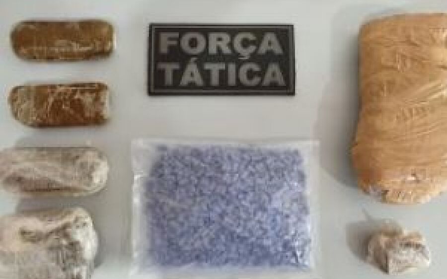 Jovem é preso com mais de 18 kg de drogas em Ford KA