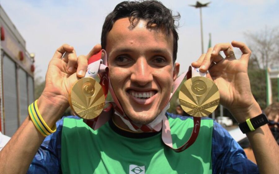 “Mato Grosso do Sul plantou e colheu”, diz Yeltsin, dono de dois ouros nos Jogos Paralímpicos 