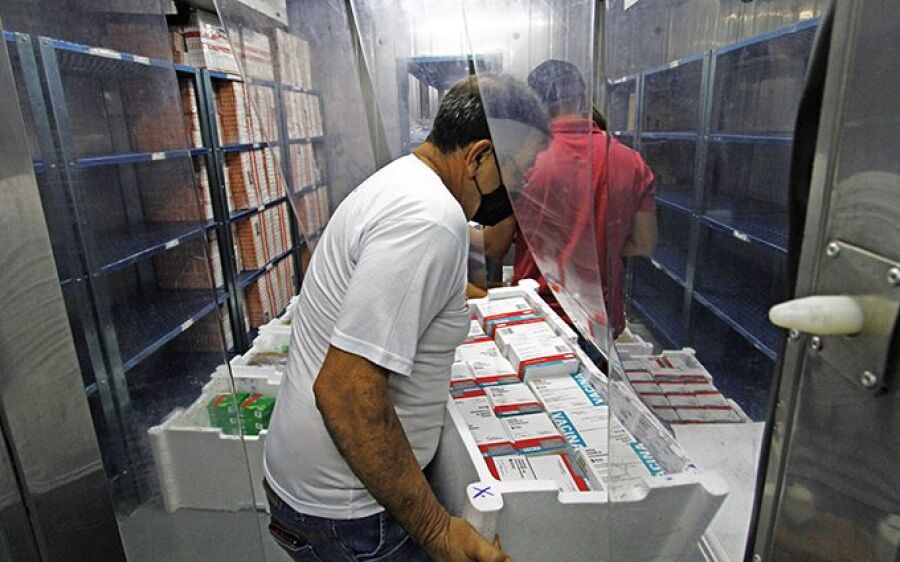 Mato Grosso do Sul recebe mais 56.460 doses da vacina contra Covid-19 nesta quinta-feira