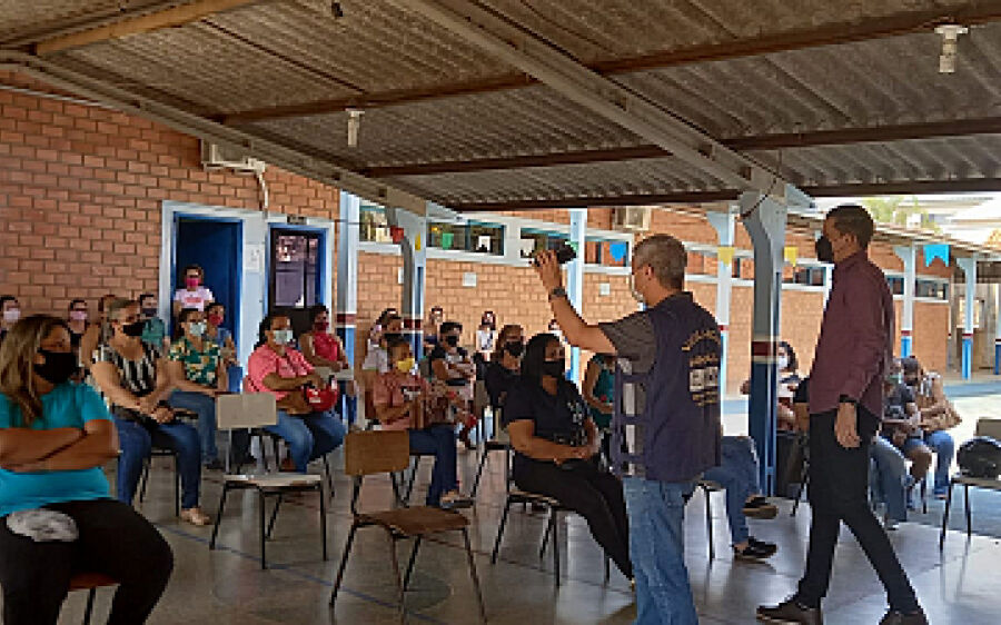Servidores recebem orientações para volta às aulas seguras