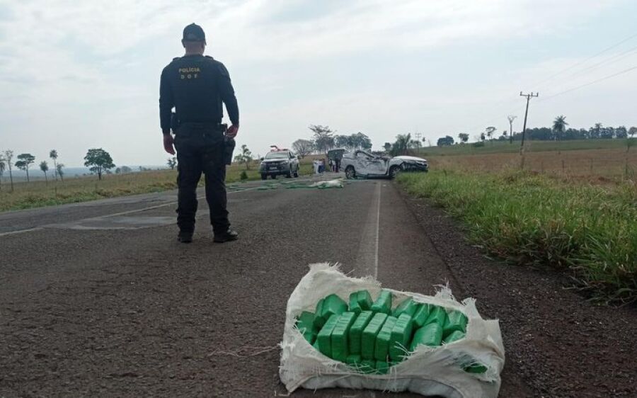 Traficante morreu e matou motorista que viajava com a família na MS-295