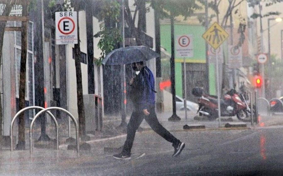 Terça-feira de tempo instável com ventos fortes e chuva em Mato Grosso do Sul
