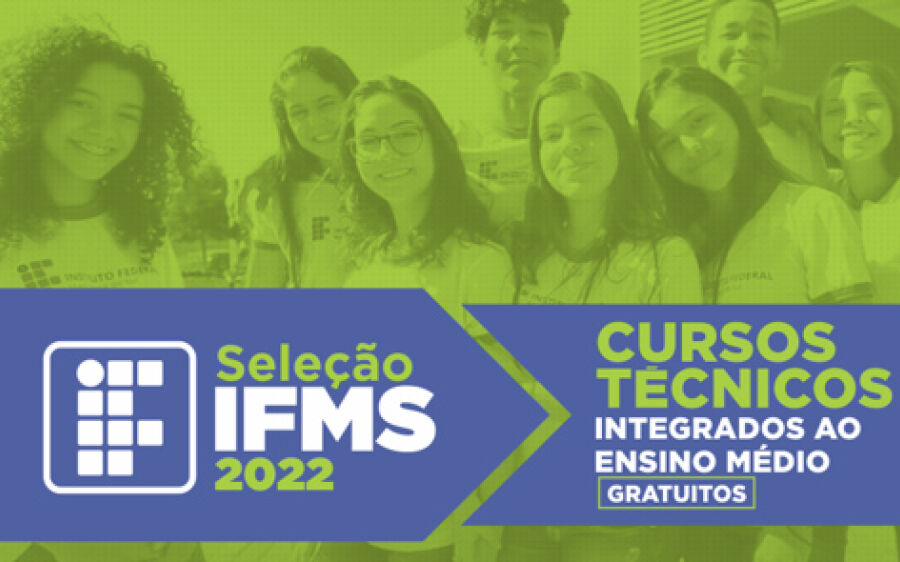 Inscrições para ensino médio integrado do IFMS seguem abertas