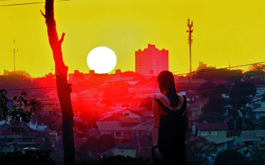 Inmet alerta para onda de calor e umidade abaixo de 12% em Mato Grosso do Sul