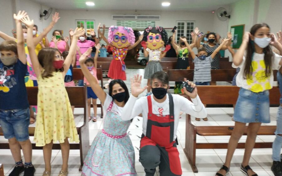 Igreja Presbiteriana do Brasil em Coxim realiza atividade com crianças
